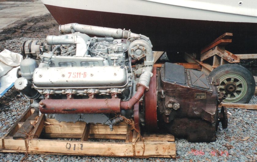 Судовой дизель ЯМЗ 238