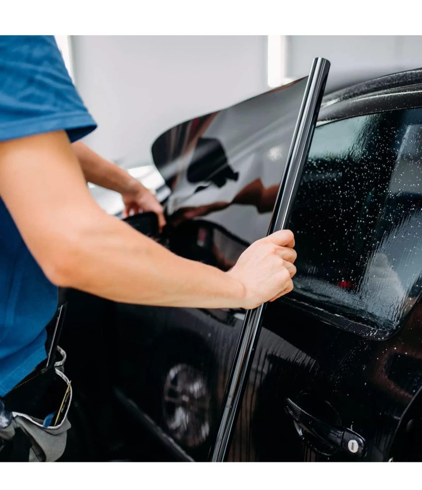 Тонирование стекол авто