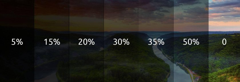 Тонировка светопропускаемость 50