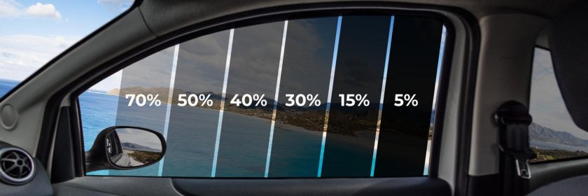 Тонировка со светопропускаемостью 70