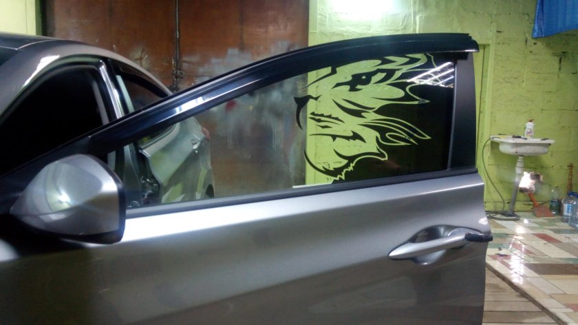 Арт тонирование автомобиля