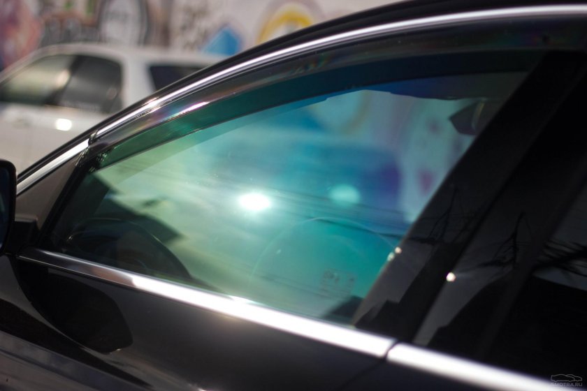 Атермальная тонировка зеленая