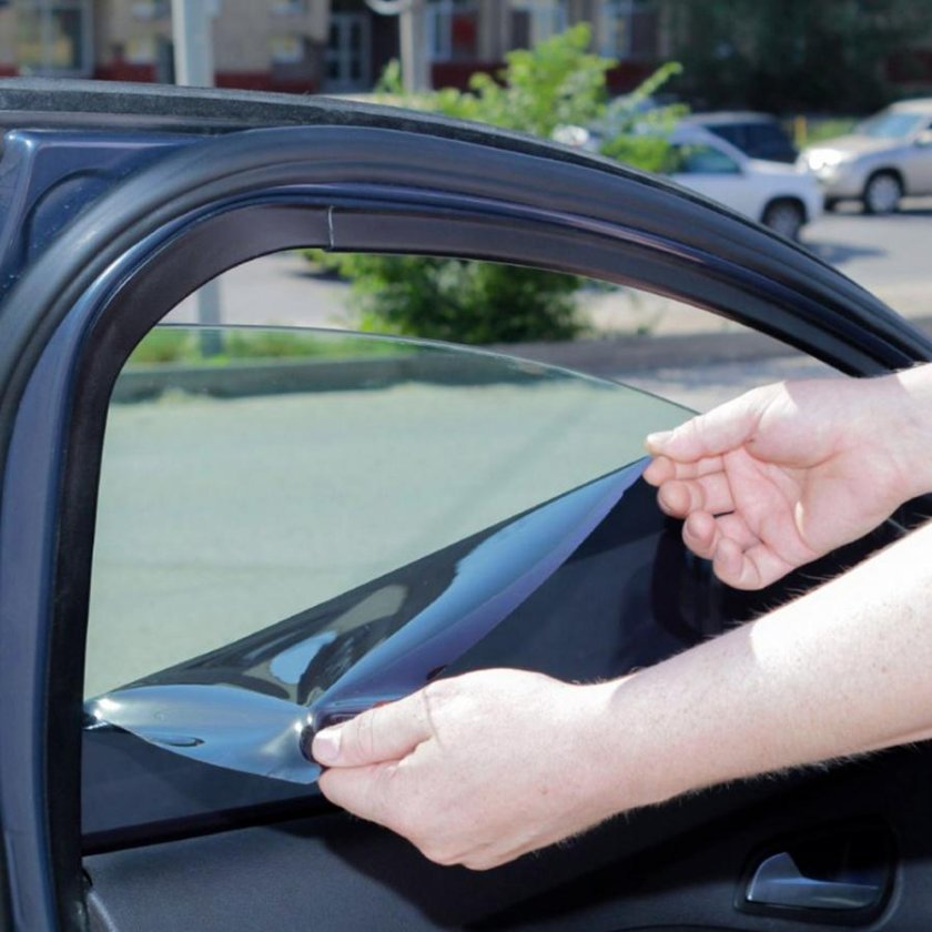 Съемная силиконовая тонировка