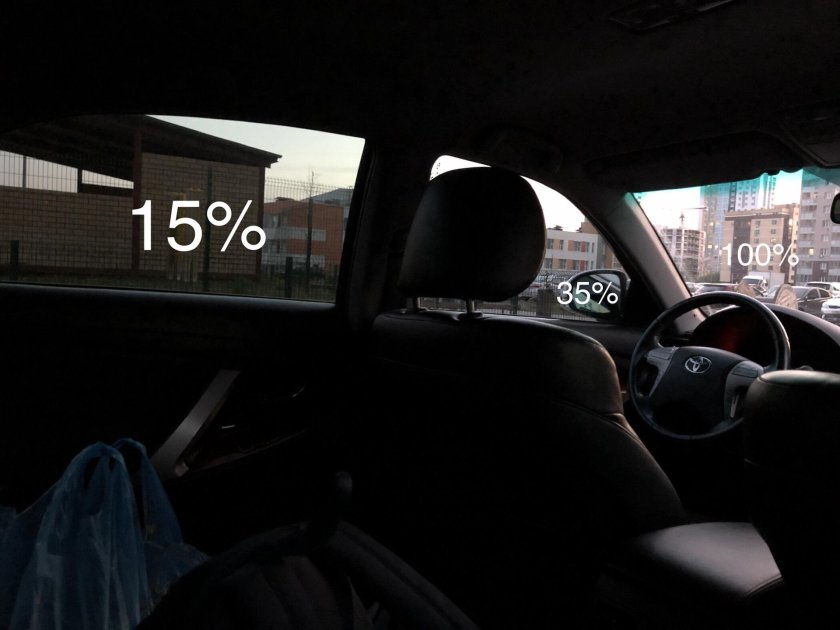 Тонировка 5 15 20 35