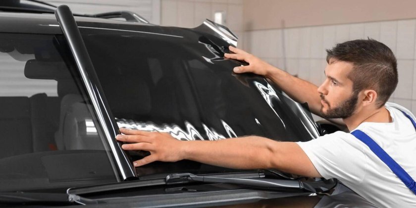 Тонирование стекол автомобиля