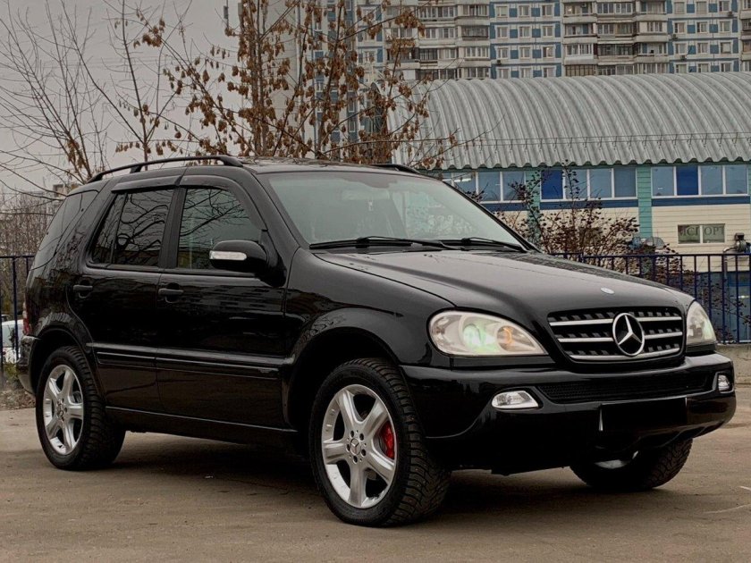 Mercedes ml w163 Рестайлинг
