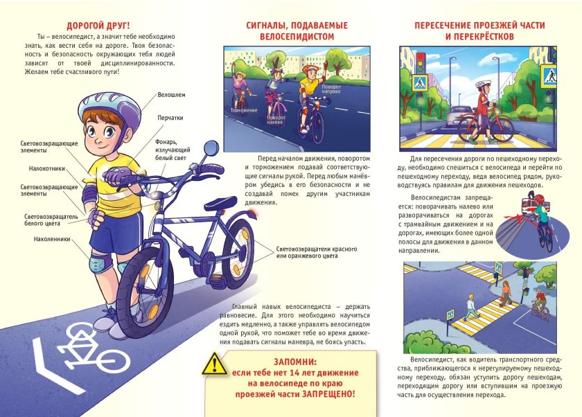 Памятка велосипедиста