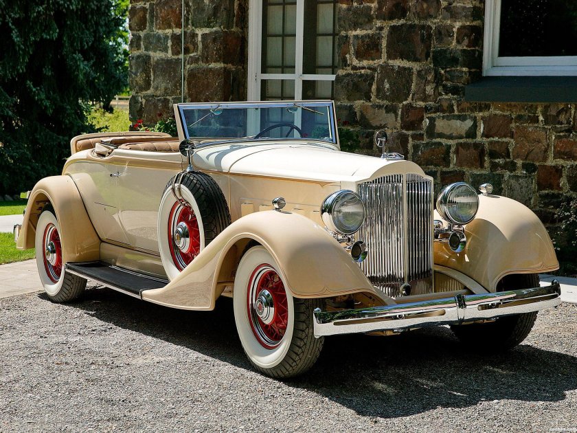 1934 Packard eight Coupe Roadster