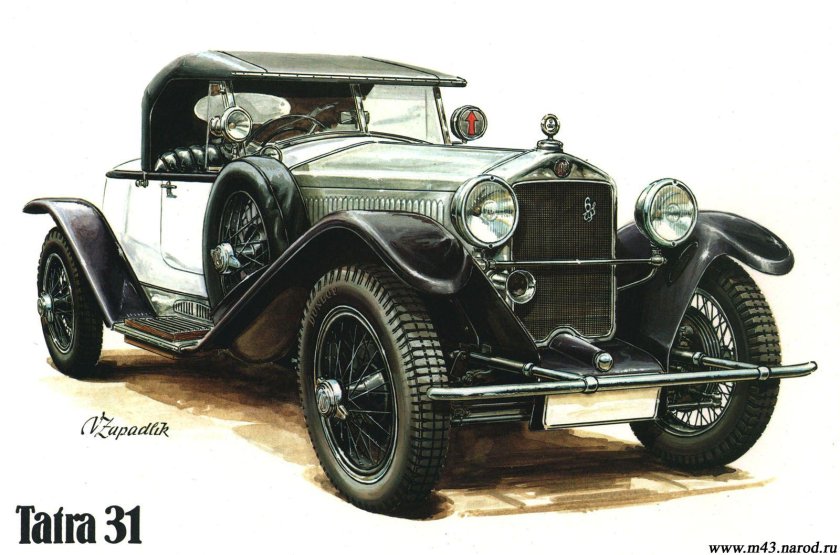 Вацлав Западлик художник автомобилей