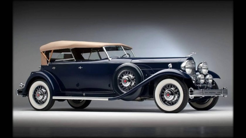 1932 packard twin six sport phaeton