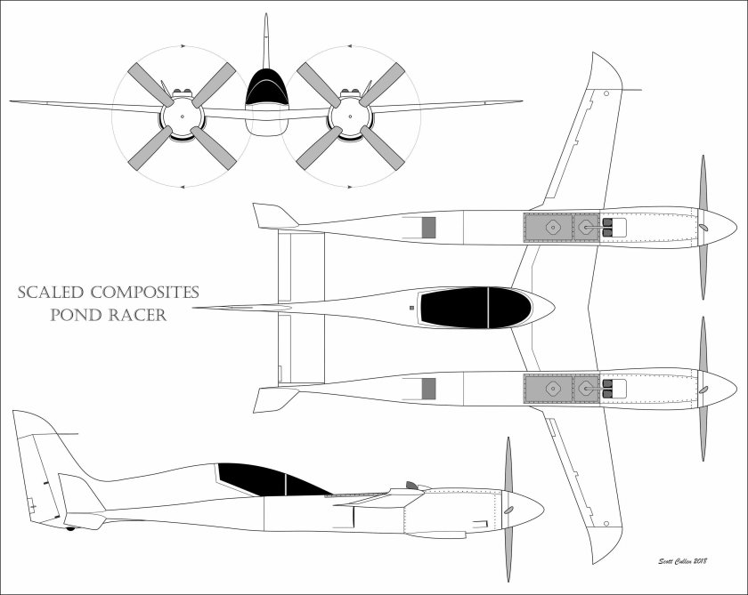 Чертежи самолетов Берта Рутана