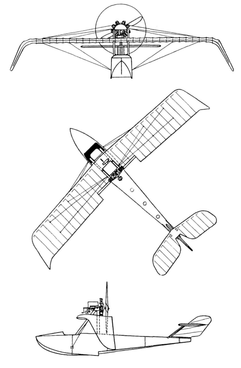 Схема самолета