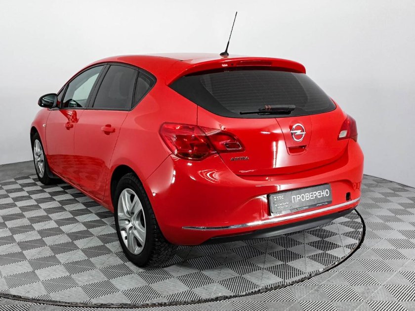 Опель астра j рестайлинг