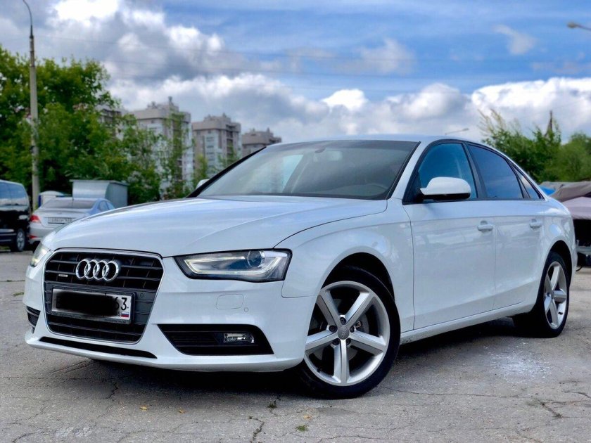 Audi a4 2014 белая