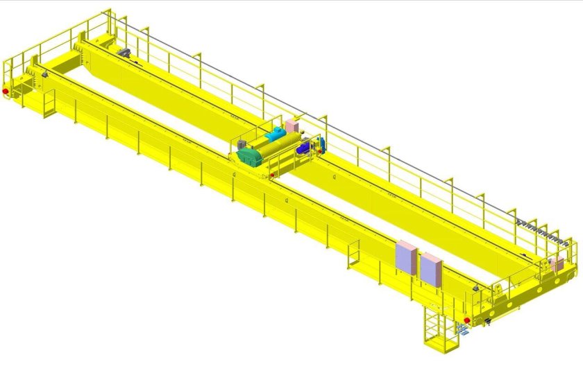 Кран мостовой двухбалочный 20т