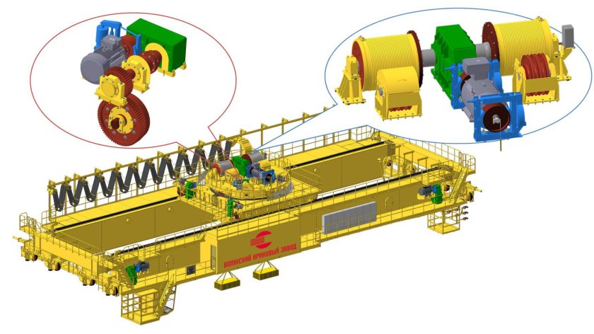 Грузовые тележки мостовых кранов 30n