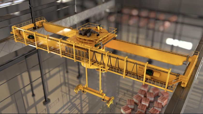 Кран мостовой двухбалочный