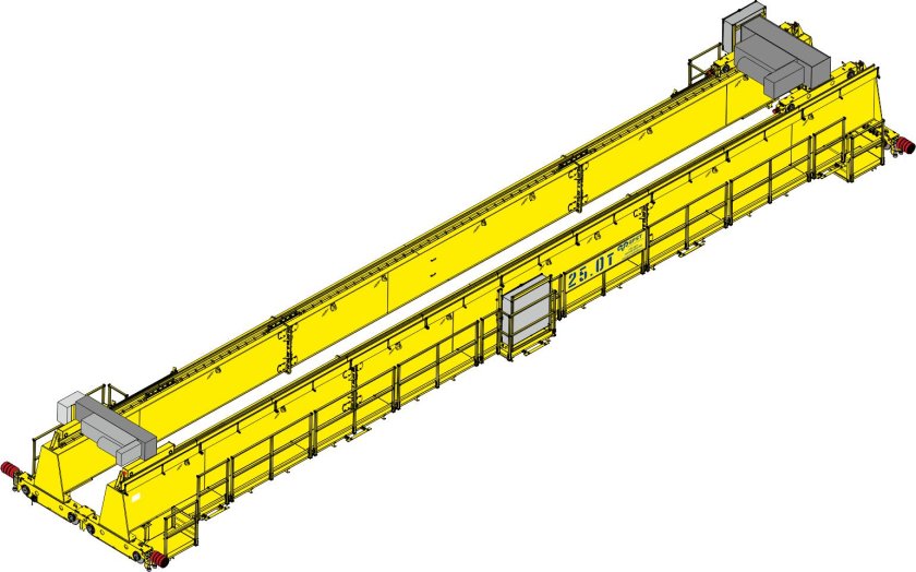 Кран мостовой опорный двухбалочный