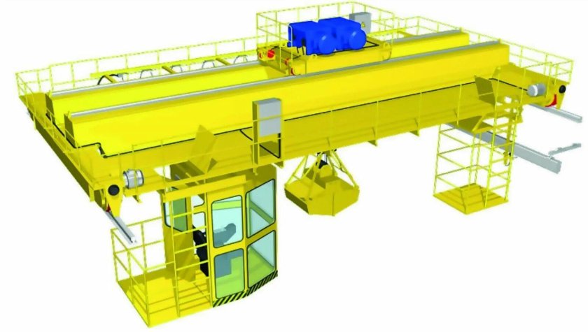 Кран мостовой двухбалочный 10т