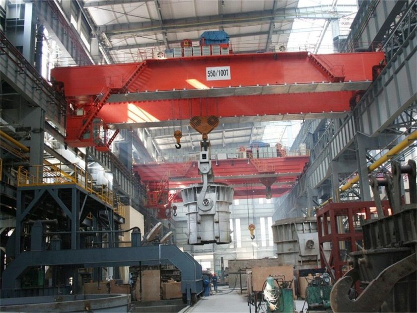 Двухбалочный мостовой кран