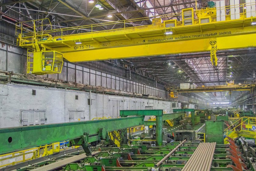 Мостовой кран НЛМК