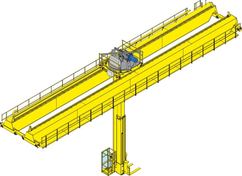Кран мостовой электрический двухбалочный