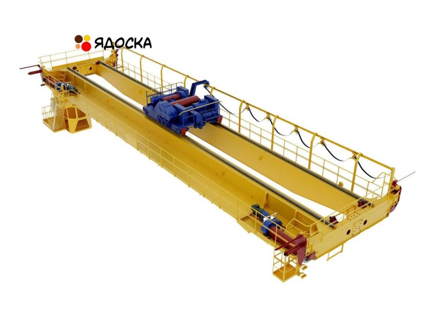 Кран мостовой двухбалочный опорный 20 т