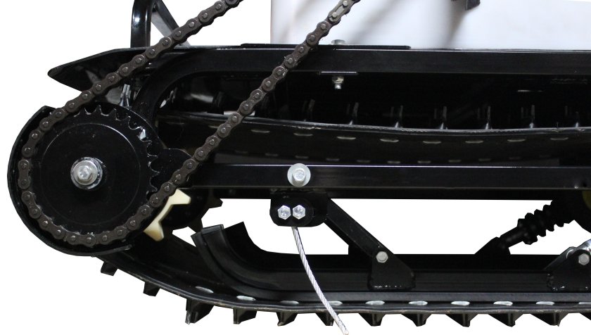 Мотобуксировщик ураган Тайга толкач