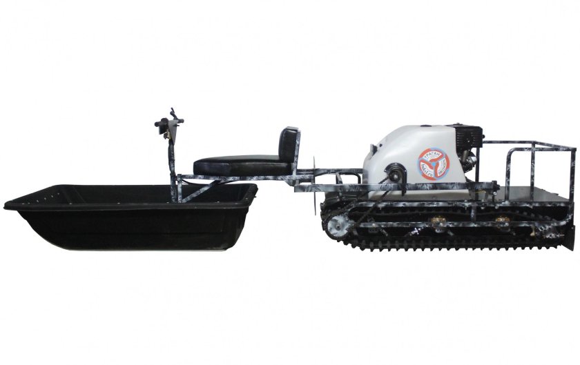 Мотобуксировщик ураган толкач