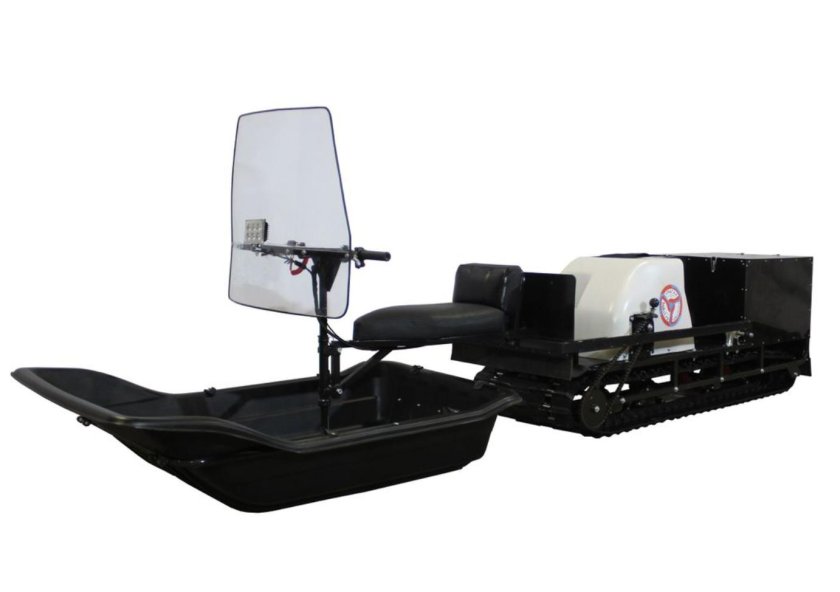 Мототолкач мотобуксировщик ураган