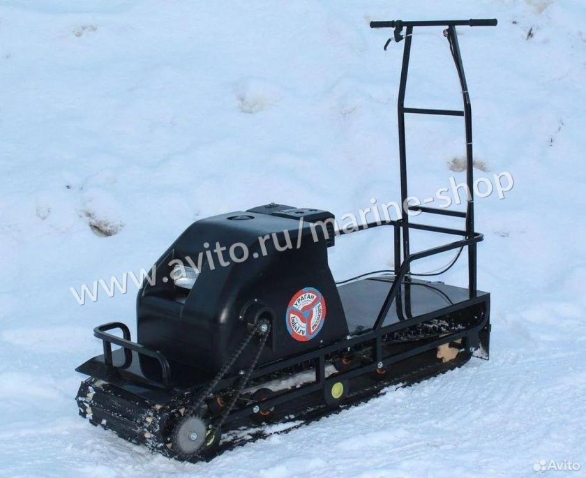 Мотобуксировщик ураган Базовая 15 лс