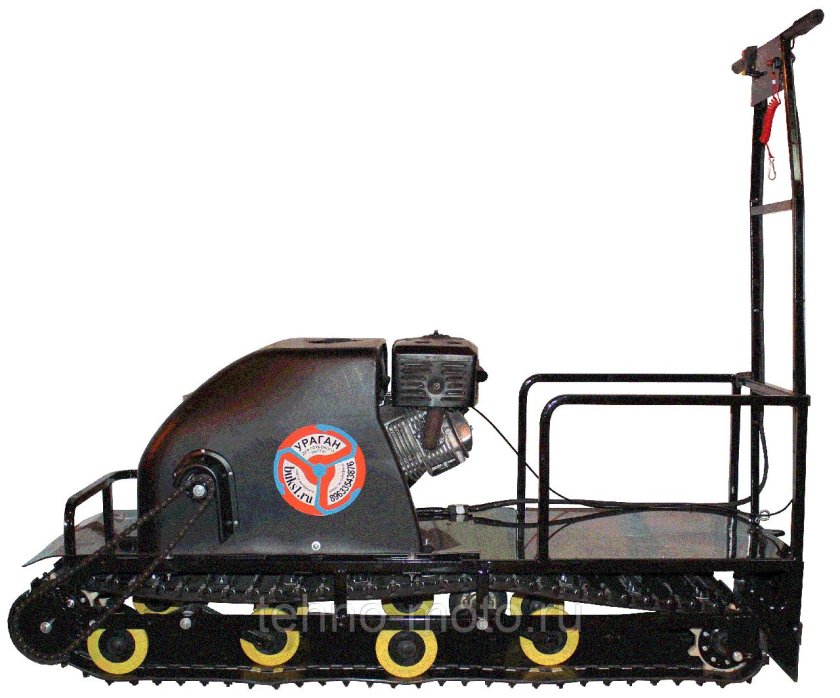 Мотобуксировщик ураган Промысловик
