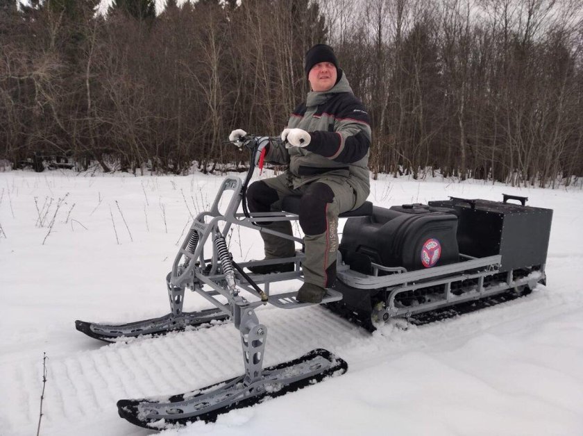 Мотобуксировщик Ладога 9