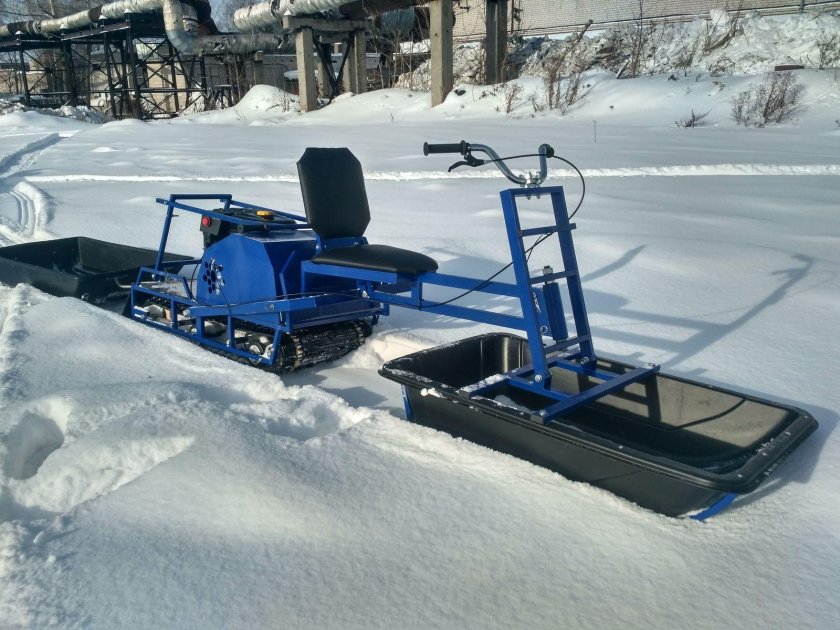 Мотобуксировщик Альбатрос xl9