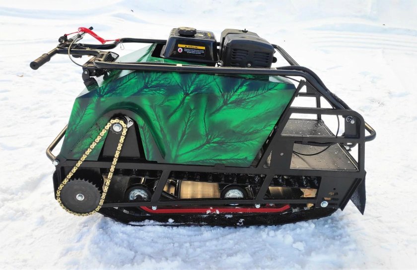 Мотобуксировщик железная собака