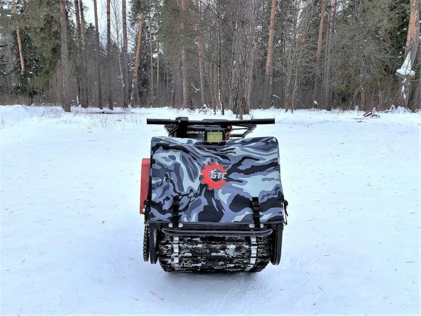 Мотобуксировщик БТС-15