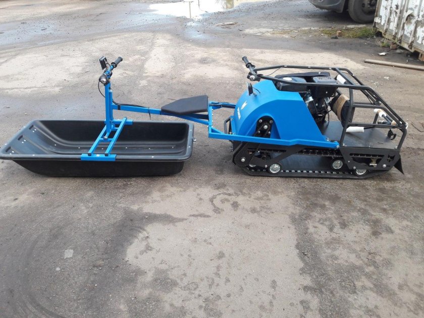 Модуль толкач для мотобуксировщика