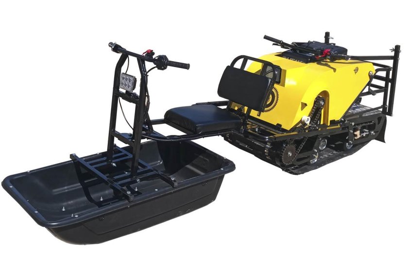 Модуль толкач для мотобуксировщика