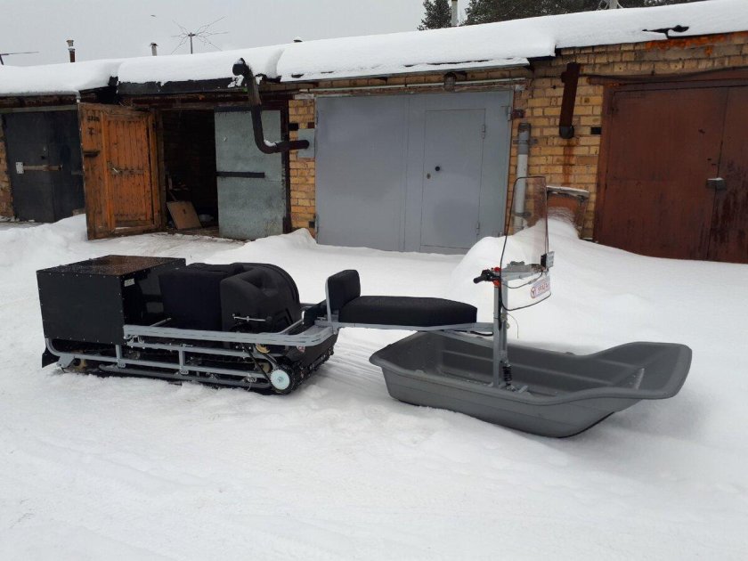 Снегоход ураган