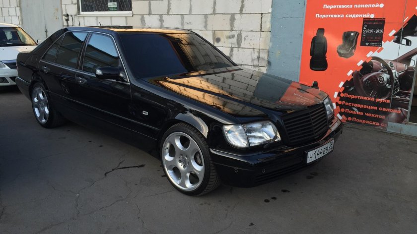 Мерседес кабан 140 черный