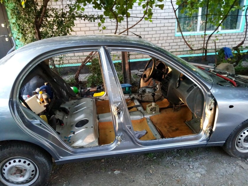 Ланос шевроле разобранный