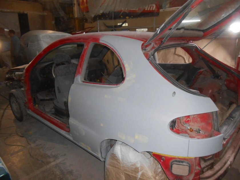 Кузов Ланос