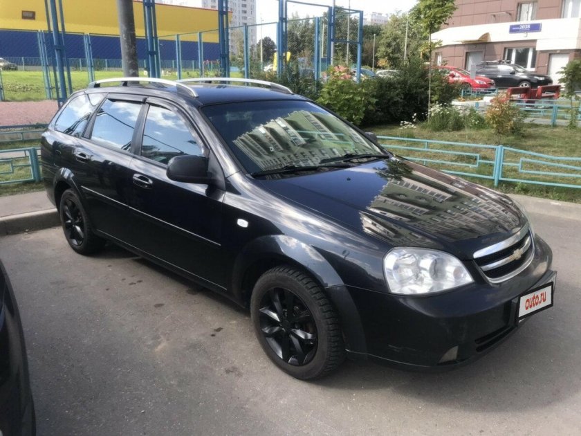 Шевроле Лачетти универсал черный