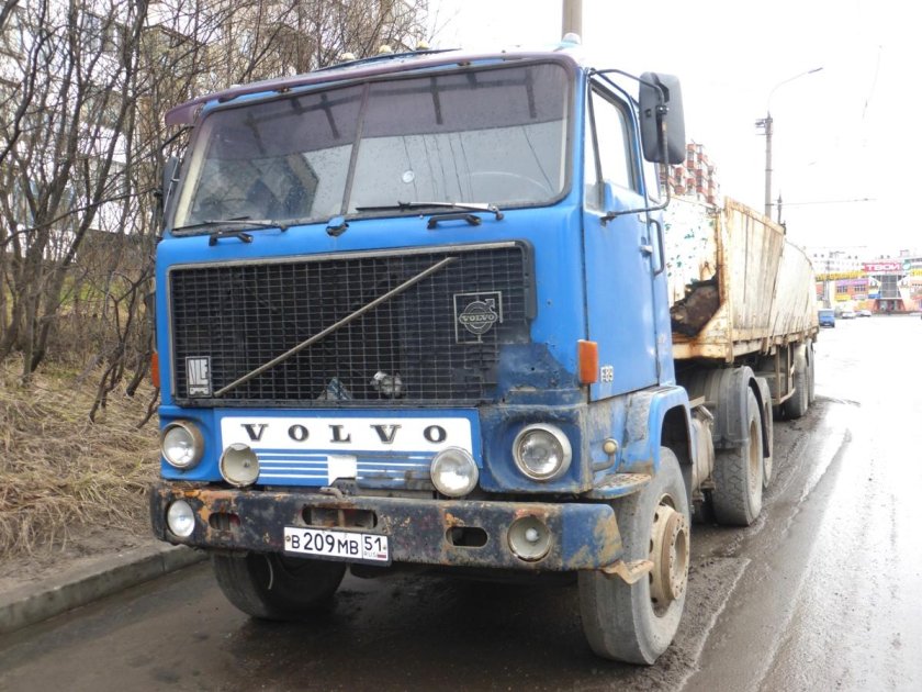 Тягачей volvo f12 совтрансавто ленинград
