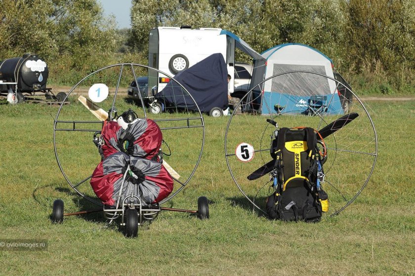 Мотопараплан тандем