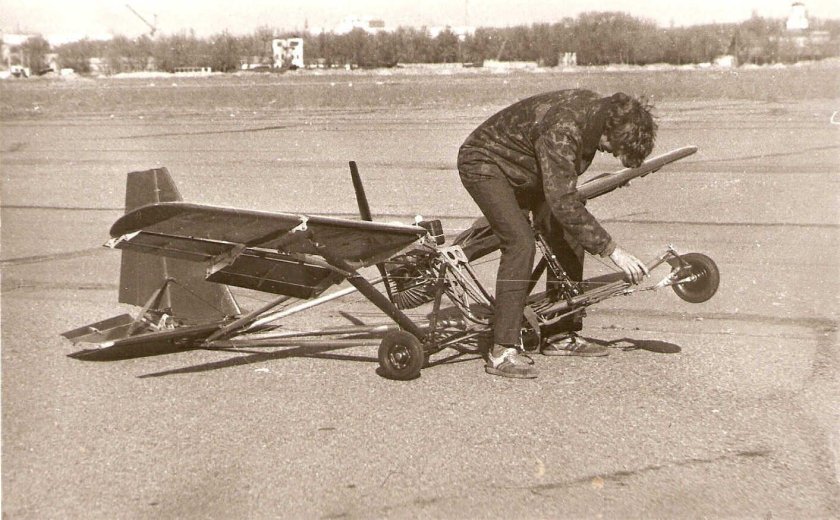 "Наносамолёт" х-14 Виктора Дмитриева.