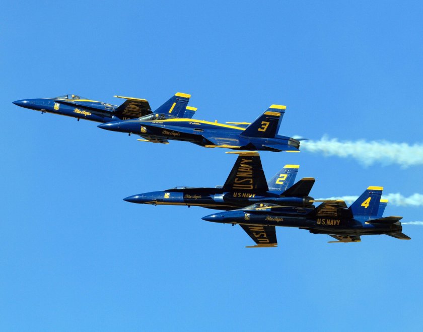 F-18 blue angels