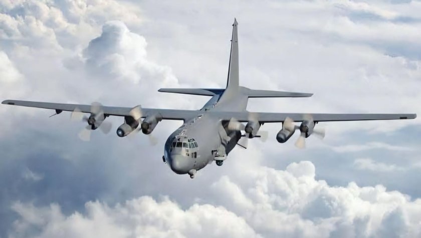 Американский самолет AC 130u