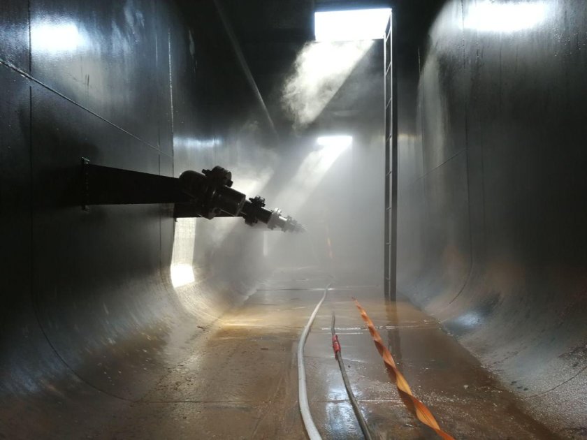 Зачистка РВС от нефтепродуктов