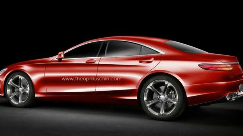 Мерседес 4х дверное купе